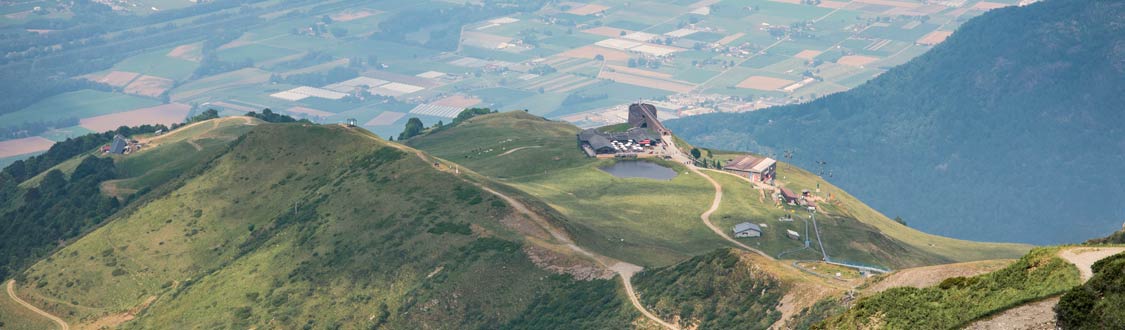 Luftaufnahme von Monte Tamaro